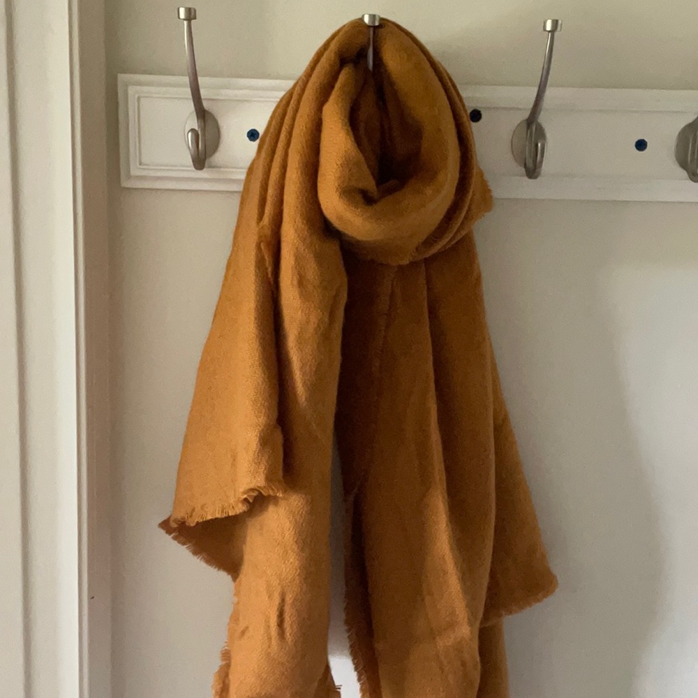 Forever 21 mustard yellow scarf